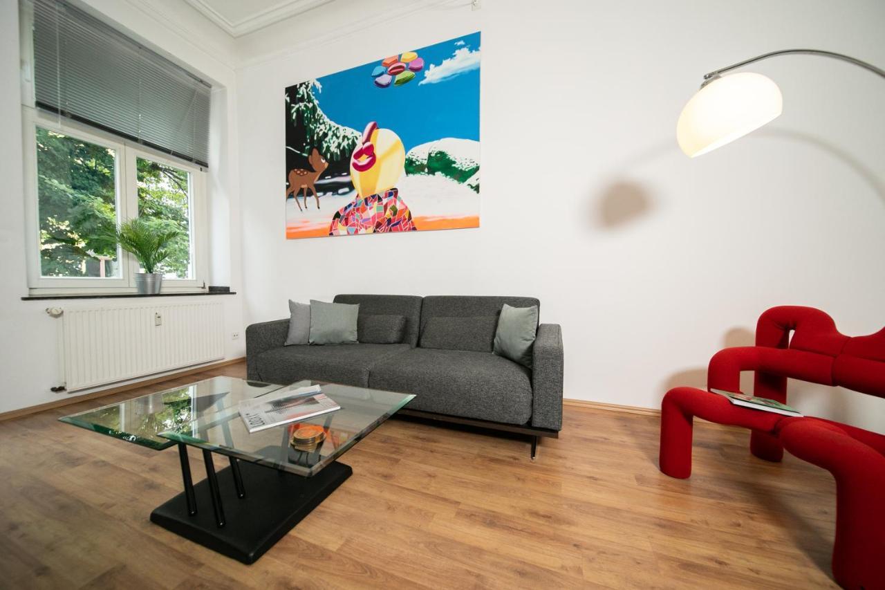 White 60 Qm Apartment - Zentral - Balkon - Messe Düsseldorf Zewnętrze zdjęcie